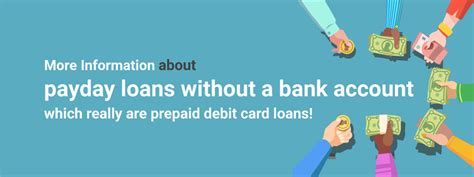 No Bank Account Cash Loan